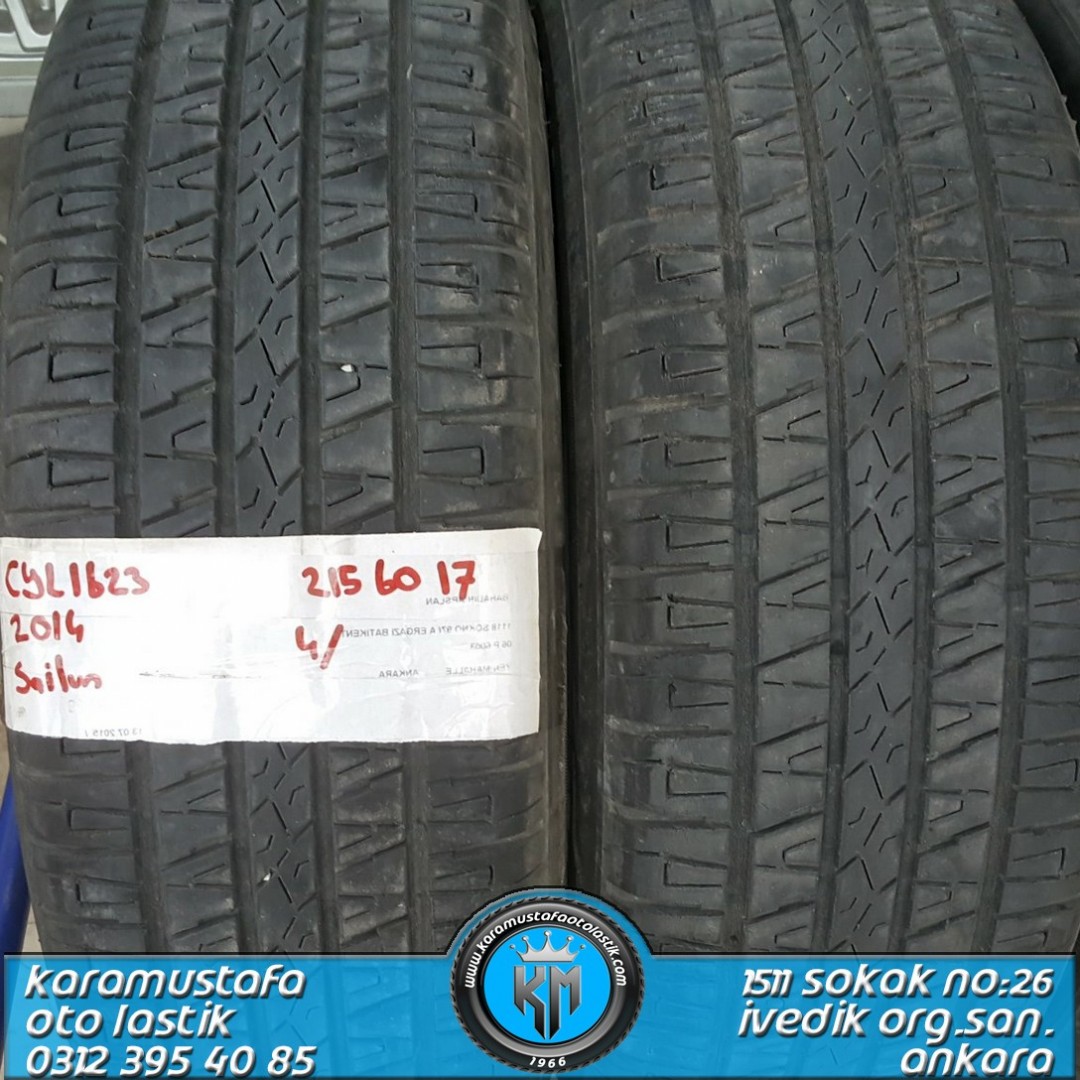 215 60 R 17 SAILUN TERROMAX CVR 96H * 2014 * 4 ADET * CYL1623