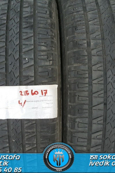 215 60 R 17 SAILUN TERROMAX CVR 96H * 2014 * 4 ADET * CYL1623 **