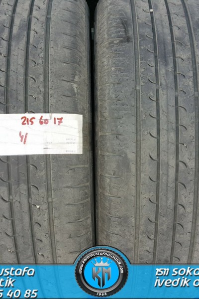 215 60 R 17 GOODYEAR EG 96H * 2014 * 4 ADET * CYL1651