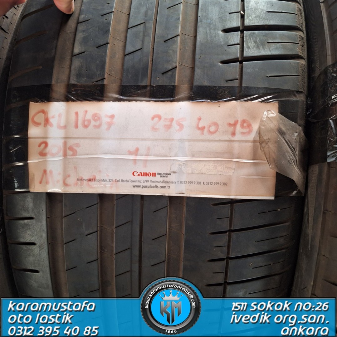 275 40 R 19 MICHELIN P4 * 2015 * 1 ADET * CYL1697