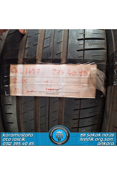 275 40 R 19 MICHELIN P4 * 2015 * 1 ADET * CYL1697