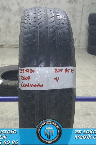 205 65 R 15 CONTINENTAL * 2007 * 1 ADET * CYL1727 **