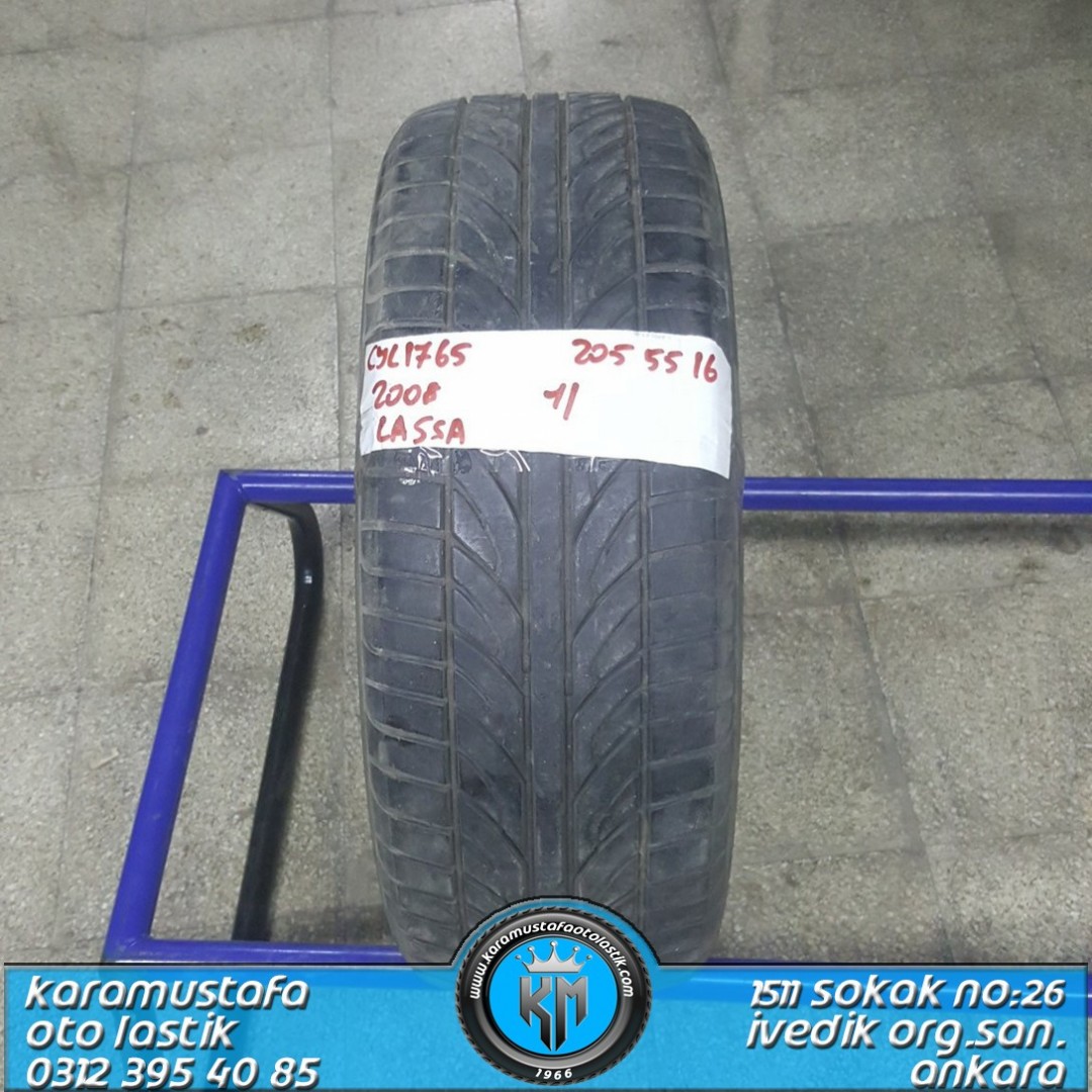 205 55 R 16 LASSA * 2008 * 1 ADET * CYL1765