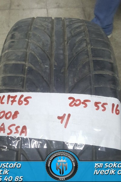 205 55 R 16 LASSA * 2008 * 1 ADET * CYL1765 **