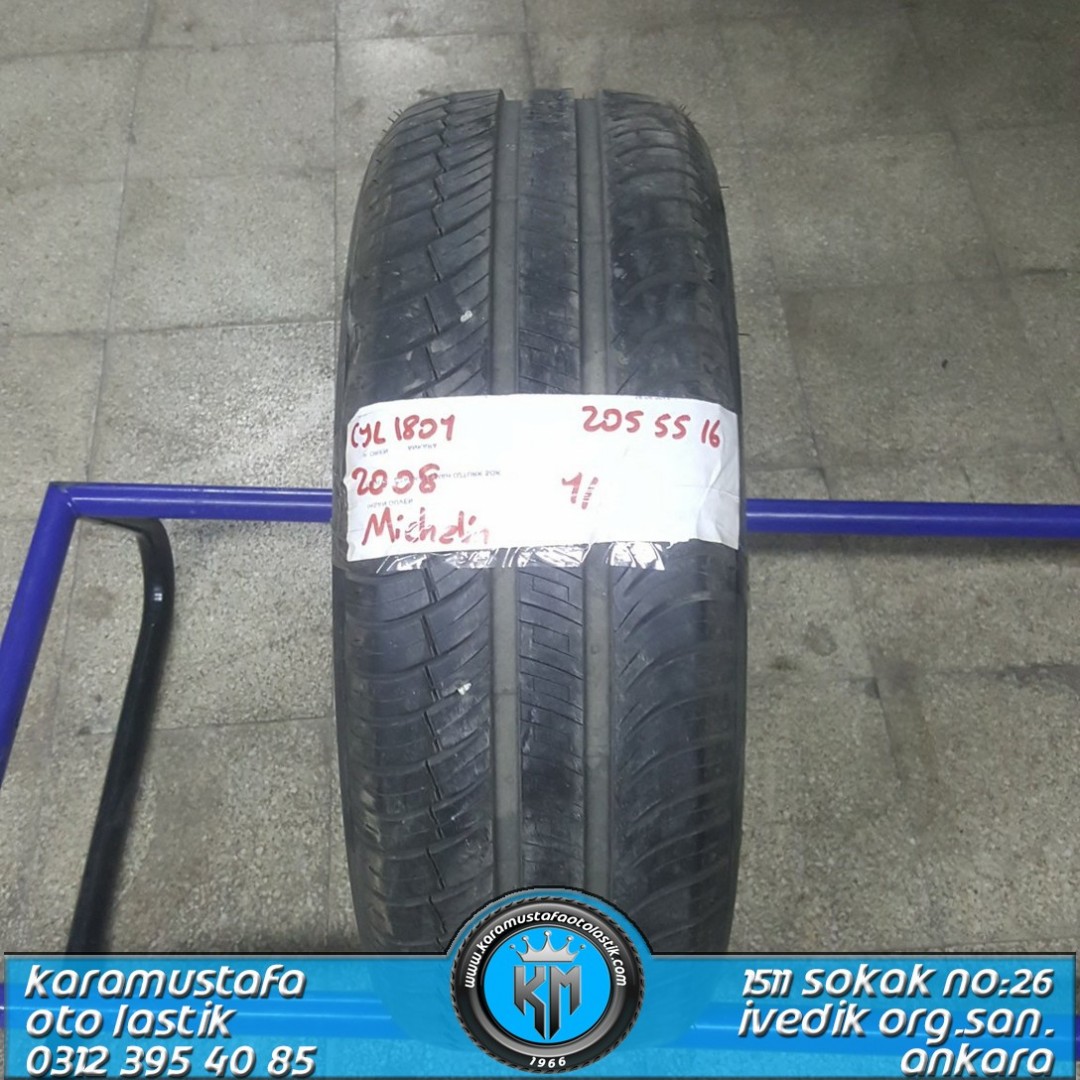 205 55 R 16 MICHELIN ENERGY * 2008 * 1 ADET * CYL1801