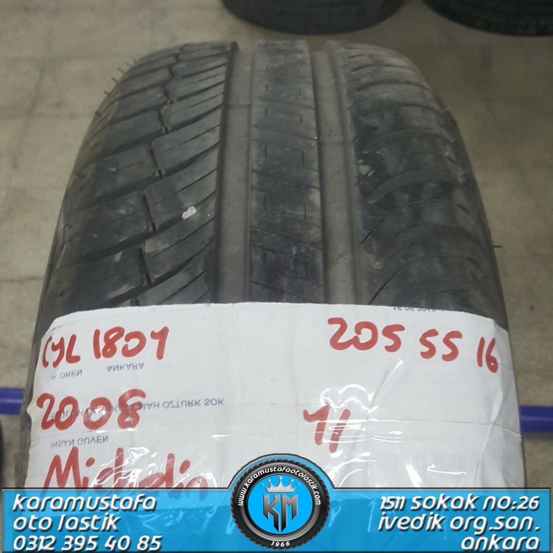 205 55 R 16 MICHELIN ENERGY * 2008 * 1 ADET * CYL1801