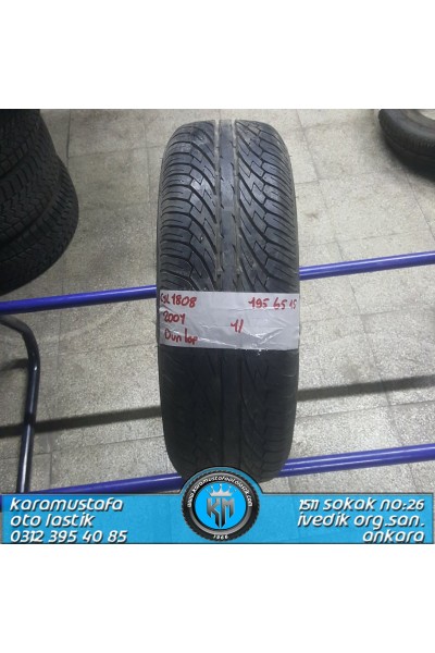 195 65 R 15 DUNLOP * 2001 * 1 ADET * CYL1808 **