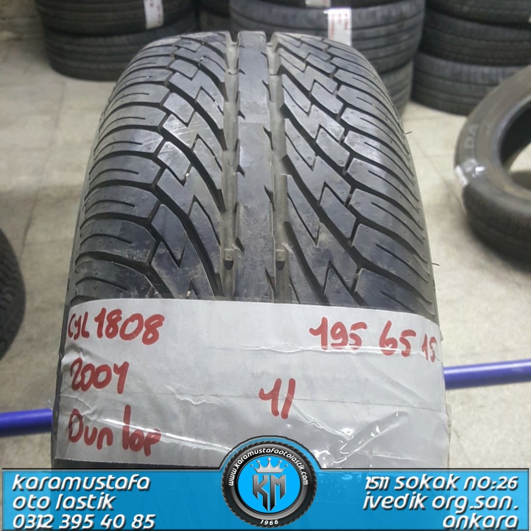195 65 R 15 DUNLOP * 2001 * 1 ADET * CYL1808