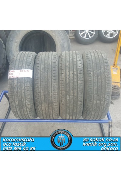215 60 R 17 CONTINENTAL ECO CONCAT 96H * 2015 * 4 ADET * CYL1864 **