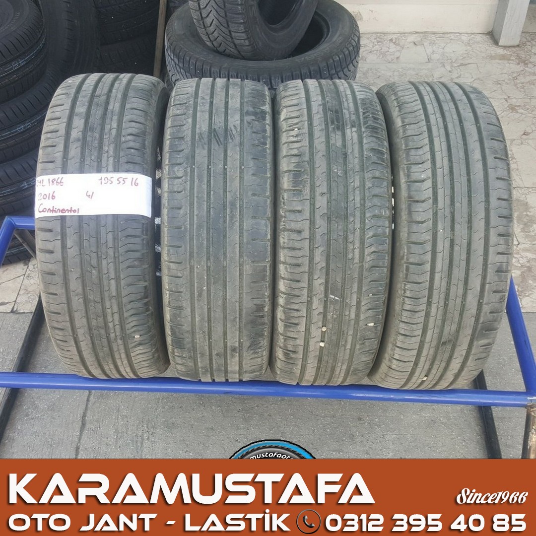 195 55 R 16 CONTINENTAL * 2016 * 4 ADET * CYL1866