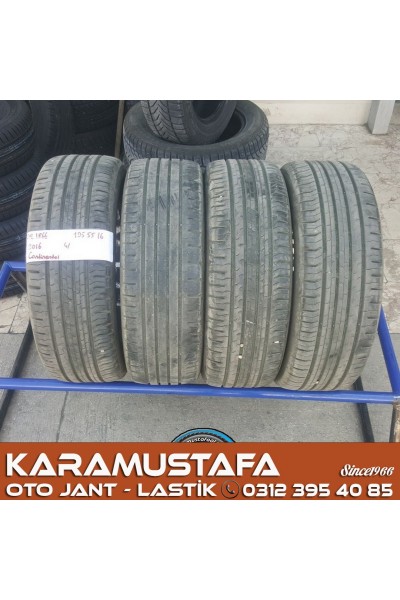 195 55 R 16 CONTINENTAL * 2016 * 4 ADET * CYL1866 **