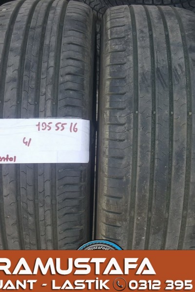 195 55 R 16 CONTINENTAL * 2016 * 4 ADET * CYL1866 **
