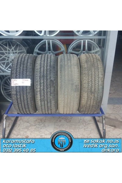255 60 R 18 BRIDGESTONE DUELER HT 112T * 2014 * 4 ADET * CYL1874 **