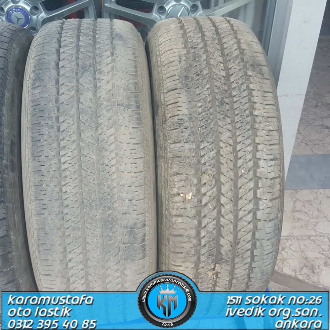 255 60 R 18 BRIDGESTONE DUELER HT 112T * 2014 * 4 ADET * CYL1874