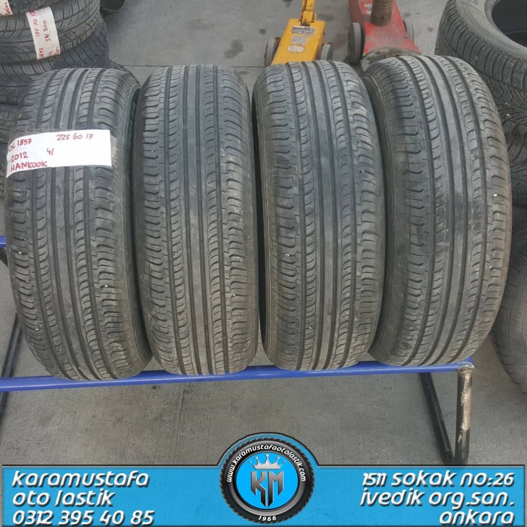 225 60 R 17 HANKOOK K415 99H * 2012 * 4 ADET * CYL1897