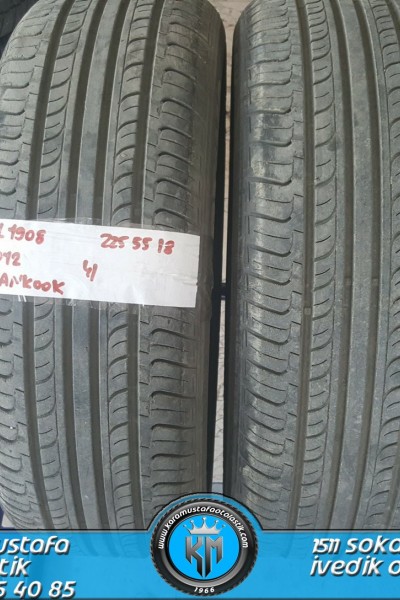 225 55 R 18 HANKOOK * 2012 * 4 ADET * CYL1908