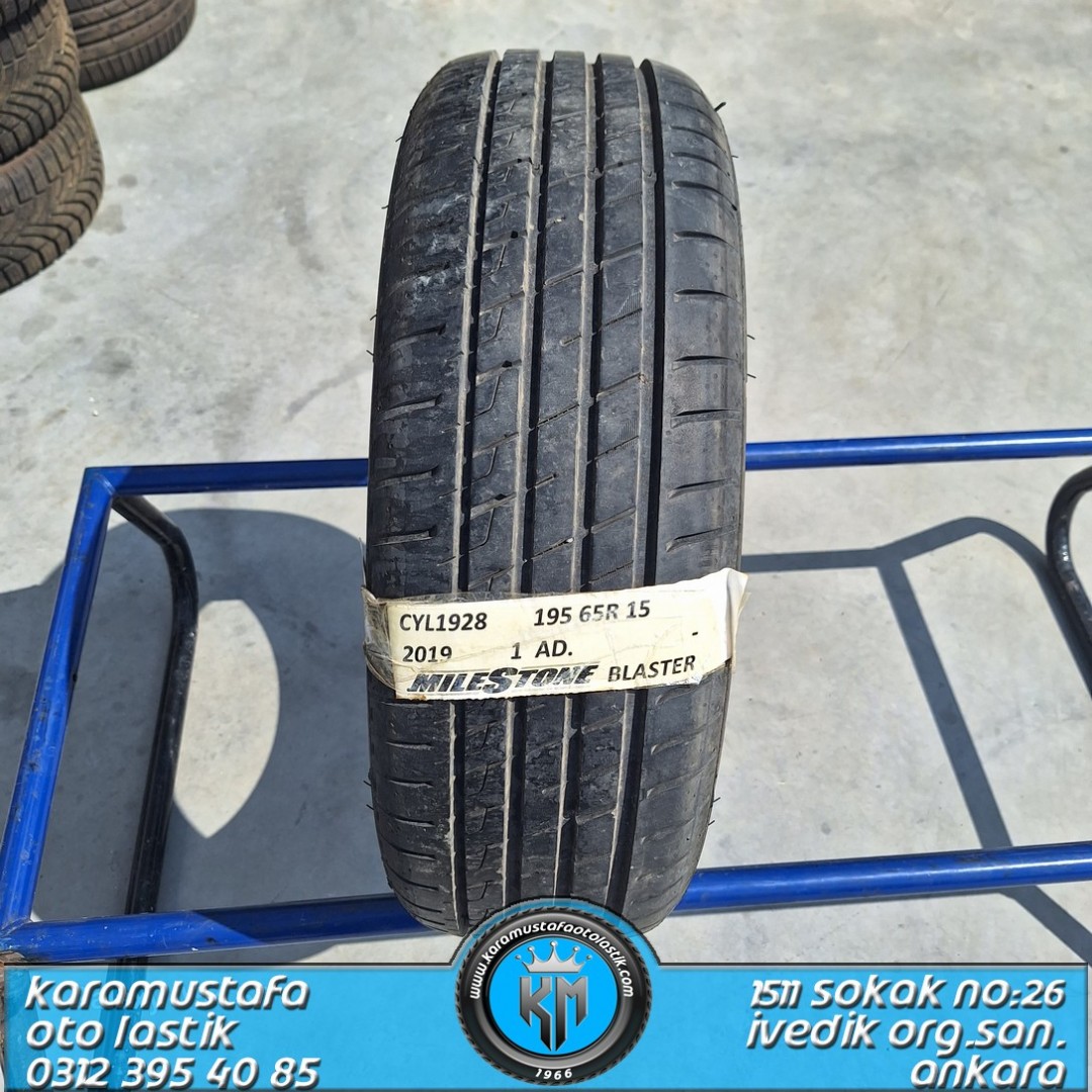 195 60 R 15 MILESTONE BLASTER * 2019 * 1 ADET * CYL1928