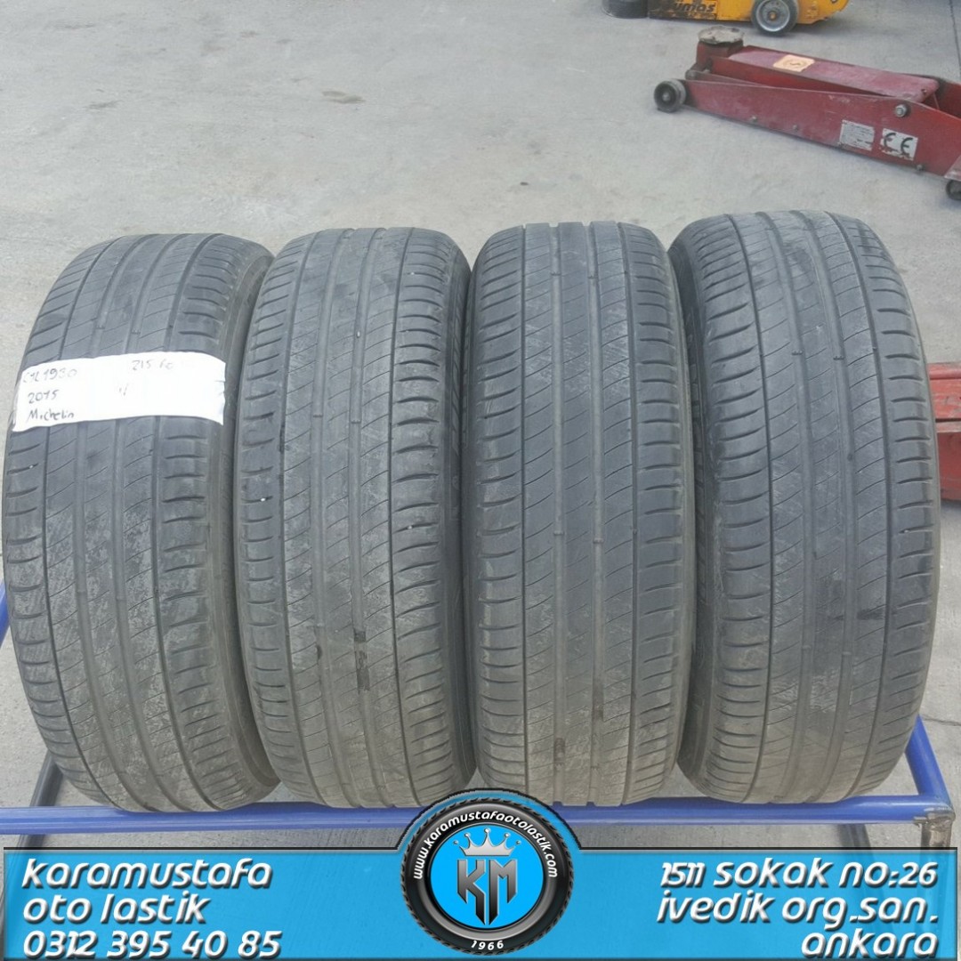 215 60 R 17 MICHELIN PRIMACY3 96H * 2015 * 4 ADET * CYL1930