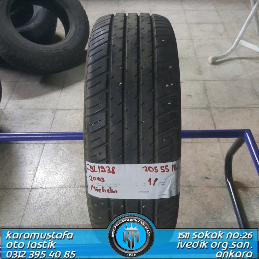 205 55 R 16 MICHELIN * 2003 * 1 ADET * CYL1938