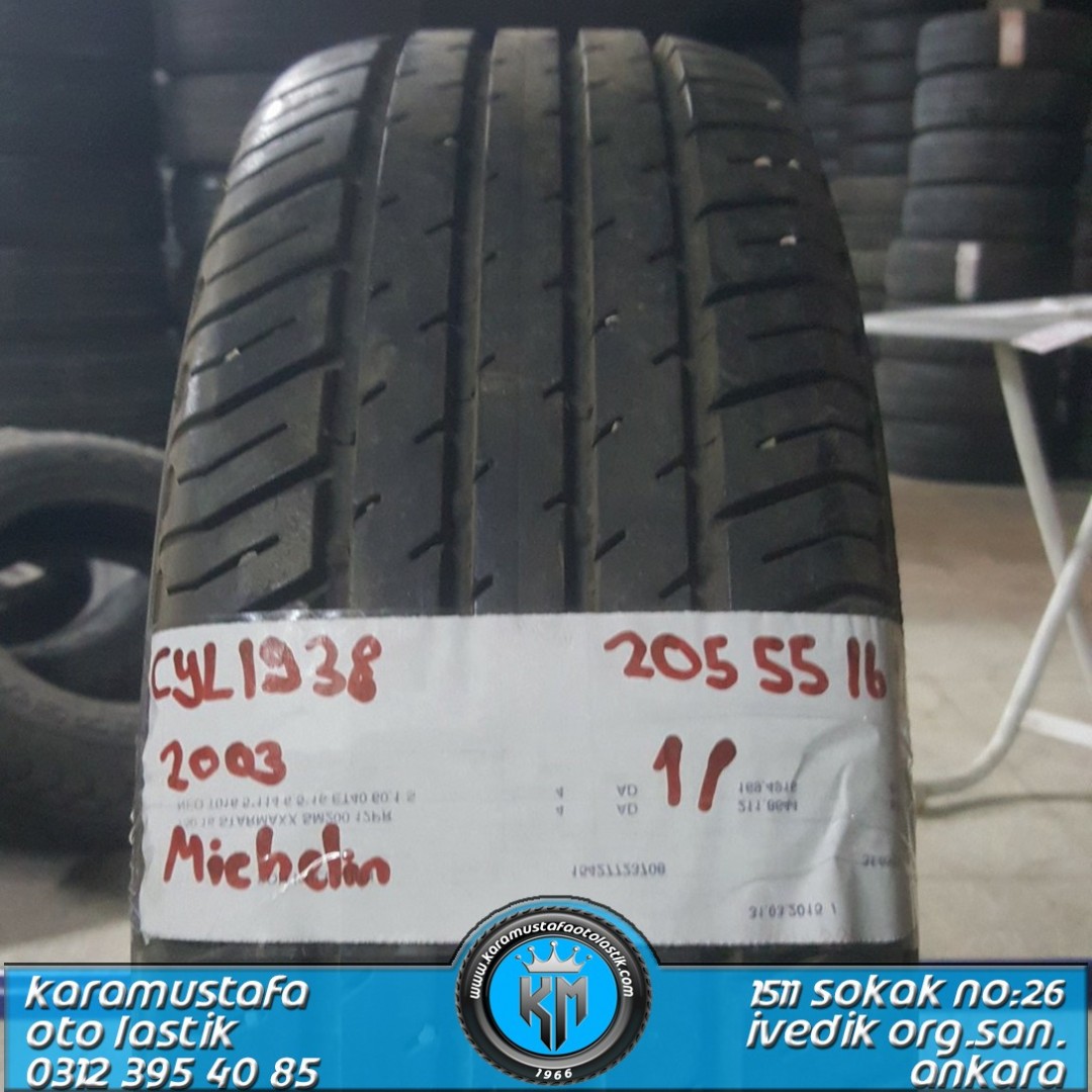 205 55 R 16 MICHELIN * 2003 * 1 ADET * CYL1938