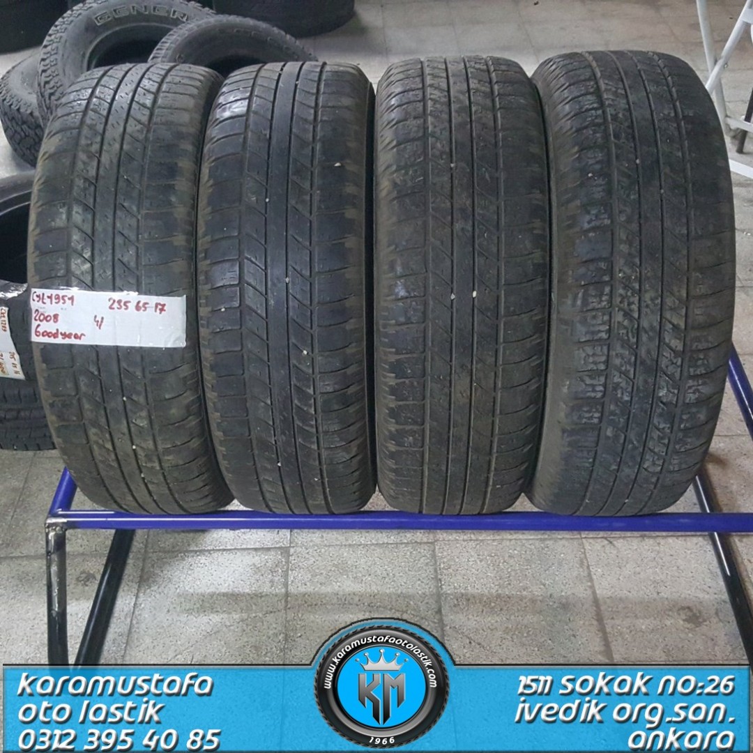 235 65 R 17 GOODYEAR WRANGLLER 104V * 2008 * 4 ADET * CYL1951