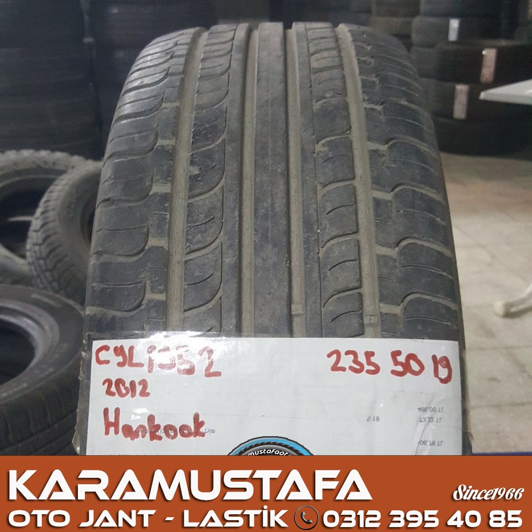 235 50 R 19 HANKOOK * 99V * 2012 * 1 ADET * CYL1952