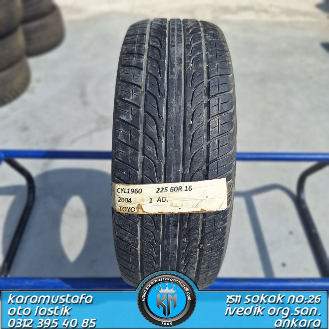 225 60 R 15 TOYO * 2004 * 1 ADET * CYL1960