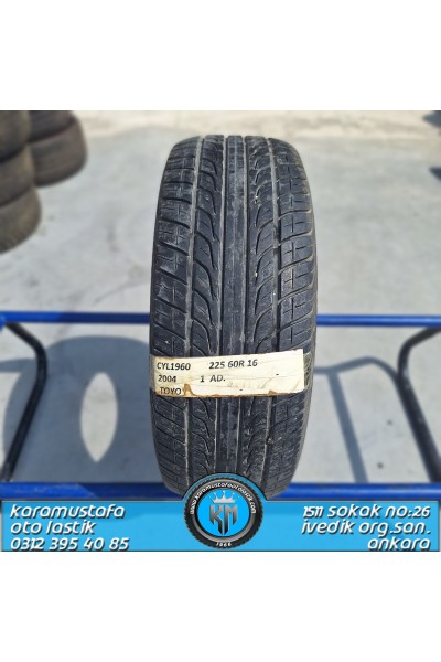 225 60 R 15 TOYO * 2004 * 1 ADET * CYL1960 **