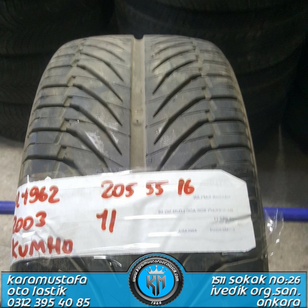 205 55 R 16 KUMHO * 2003 * 1 ADET * CYL1962