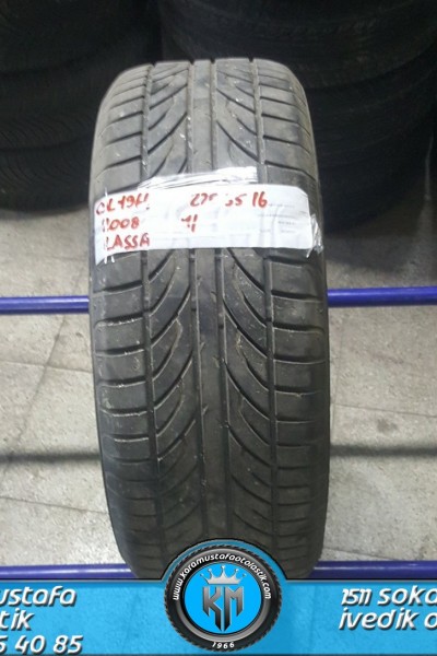 225 55 R 16 LASSA * 2008 * 1 ADET * CYL1964 **