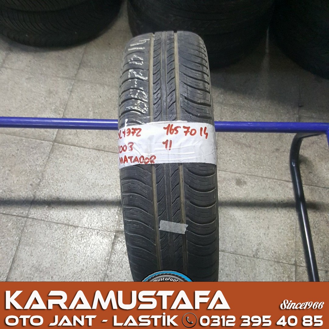165 70 R 14 MATADOR 79T * 2003 * 1 ADET * CYL1972