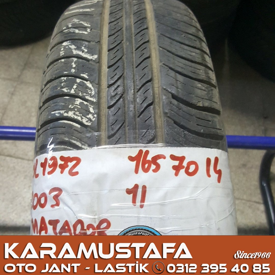 165 70 R 14 MATADOR 79T * 2003 * 1 ADET * CYL1972