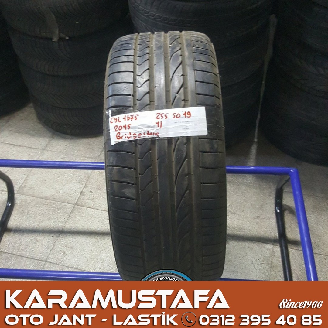 255 50 R 19 BRIDGESTONE * 107W * 20 *  1 ADET * CYL1975