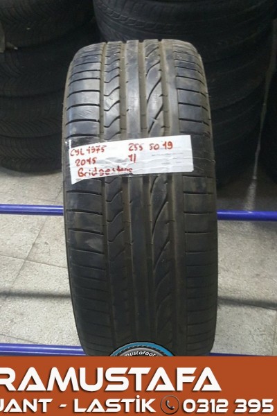 255 50 R 19 BRIDGESTONE * 107W * 20 *  1 ADET * CYL1975
