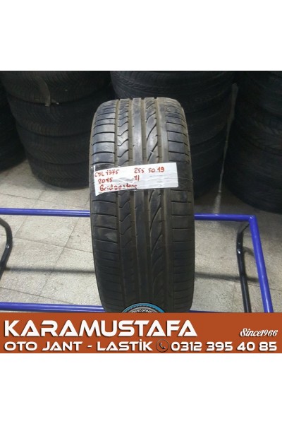 255 50 R 19 BRIDGESTONE * 107W * 20 *  1 ADET * CYL1975