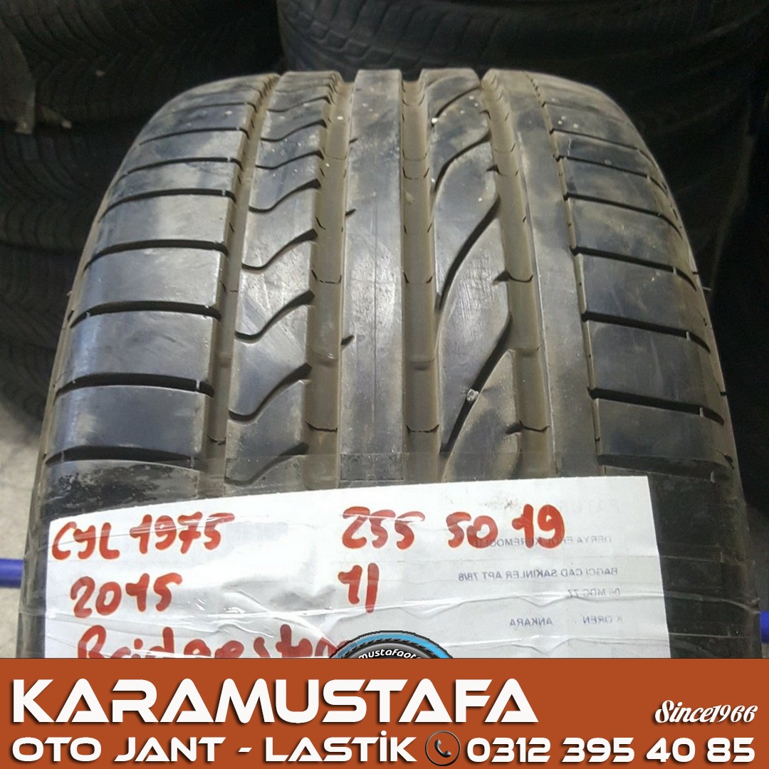 255 50 R 19 BRIDGESTONE * 107W * 20 *  1 ADET * CYL1975