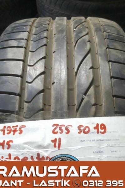 255 50 R 19 BRIDGESTONE * 107W * 20 *  1 ADET * CYL1975