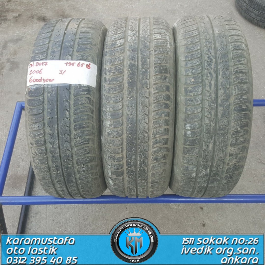 195 55 R 16 GOODYEAR NCT5 87V * 2006 * 3 ADET * CYL2017