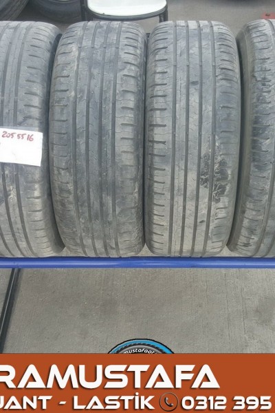 205 55 R 15 CONTINENTAL * 2017 * 4 ADET * CYL2023