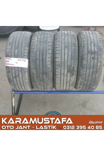 205 55 R 15 CONTINENTAL * 2017 * 4 ADET * CYL2023