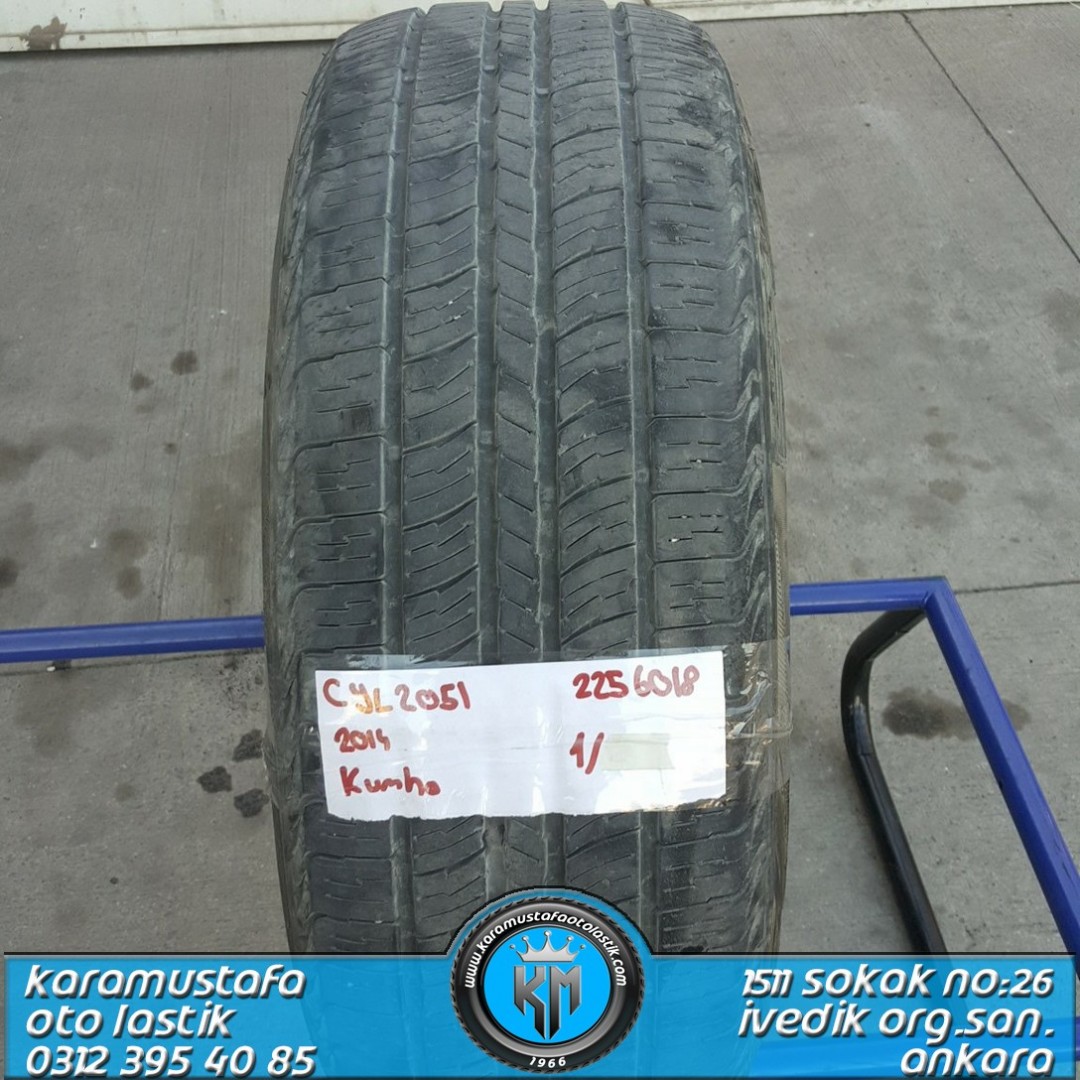 255 60 R 18 KUMHO KL51 * 2014 * 1 ADET * CYL2051