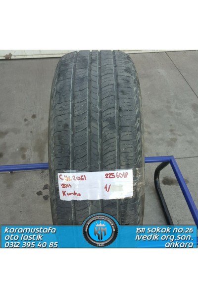 255 60 R 18 KUMHO KL51 * 2014 * 1 ADET * CYL2051