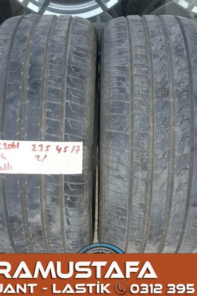 235 45 R 17 PIRELLI * 2014 * 2 ADET * CYL2061
