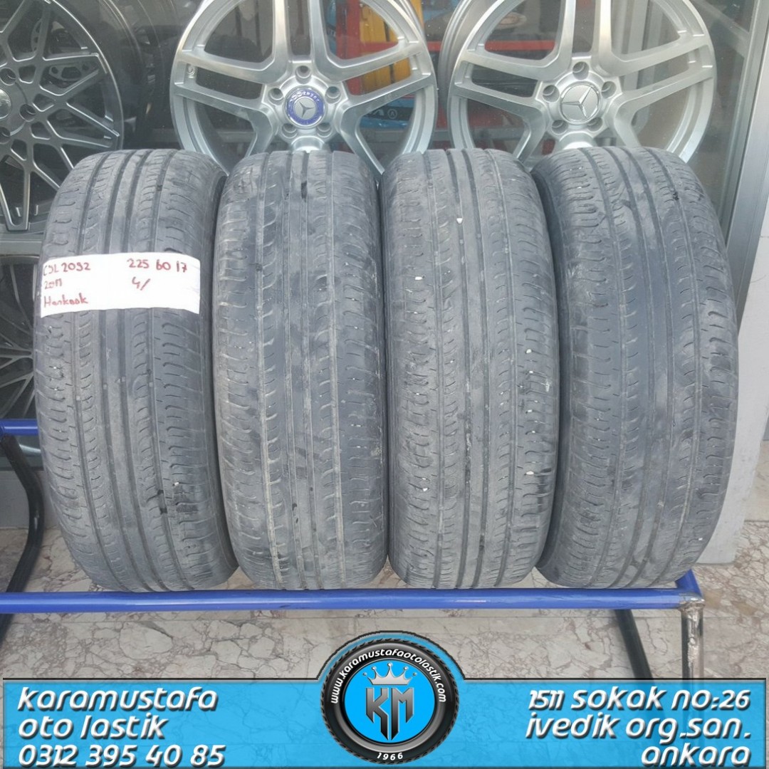 225 60 R 17 HANKOOK K415 99H * 2011 * 4 ADET * CYL2092