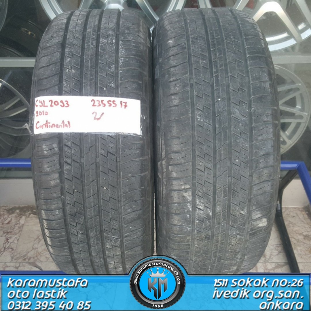 235 55 R 17 CONTINENTAL 4*4 99V * 2010 * 2 ADET * CYL2093