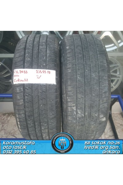 235 55 R 17 CONTINENTAL 4*4 99V * 2010 * 2 ADET * CYL2093