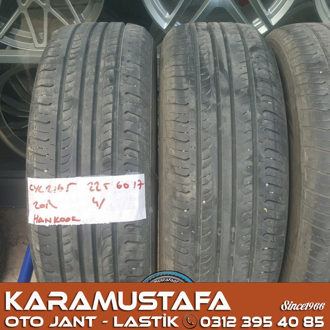 225 60 R 17 HANKOOK * 2012 * 4 ADET * CYL2165
