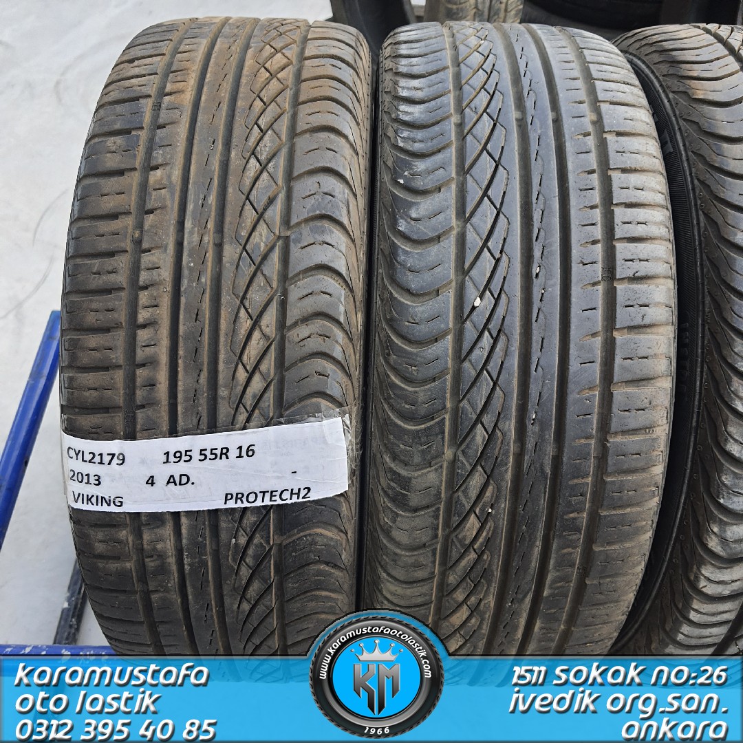 195 55 R 16 VIKING PROTECH 2 * 2013 * 4 ADET * CYL2179