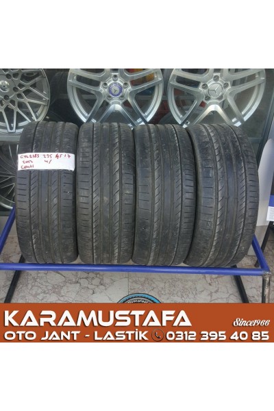 235 45 R 17 CONTINENTAL * 2012 * 4 ADET * CYL2185