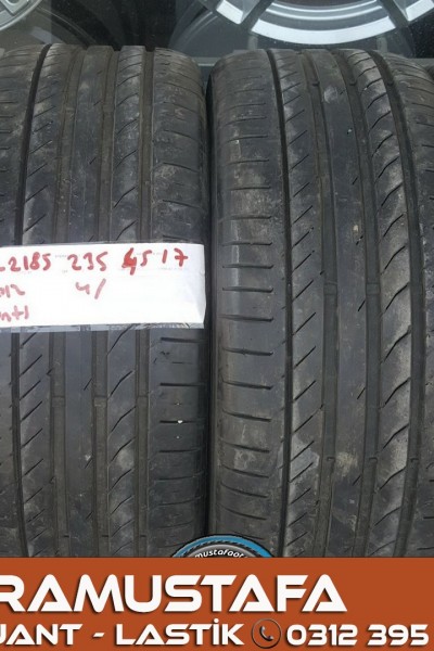 235 45 R 17 CONTINENTAL * 2012 * 4 ADET * CYL2185